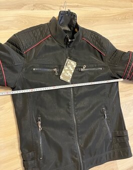 Kožená bunda xl umelá koža nová - 7