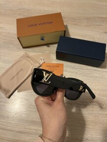 Louis Vuitton slnečné okuliare - čierne (LV3) - 7