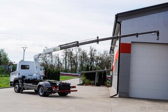 MERCEDES ATEGO1224 HÁKOVÝ NOSIČ KONTAJNEROV HYDRAULICKÁ RUKA - 7