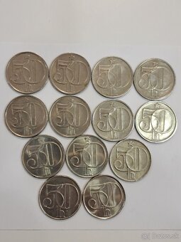 Mince 5,10,20,50,halierov - 7