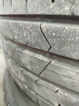 Predám vw disky 5x112 s letnými pneu Hankook 205/55 r16 - 7