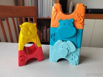Skladačka a vkladačka CHICCO - Zvieratká - 7