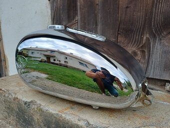 Nádrž Jawa 175, 356 s ampérmetrem - 7