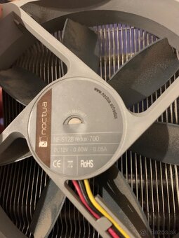 Predám počítačový zdroj XFX Pro 550W a chladič Noctua - 7