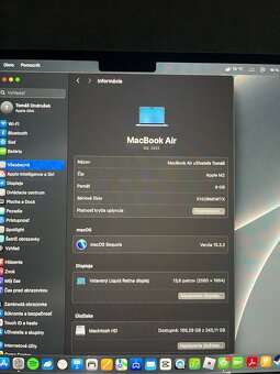 Apple MacBook Air 13.6 M2 8gb/256gb Space Grey Model A2681 - 7