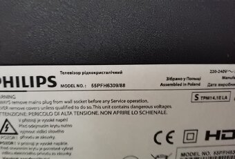 Predám Smart LED TV Philips 55PFH6309 čítajte celý inzerát. - 7