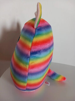 Nový farebný plyšáčik - aj ako vankúšik - 28x23 cm - 7
