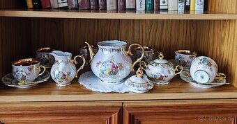 Čajová súprava - karlovarský porcelán - 7