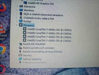 predám Hp Elitebook 850 G3 ,Intel® Core™i7 , 32gb ram , ssd - 7