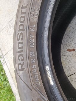 245/45 R19 Uniroyal RainSport 5 4ks letna pneu - 7