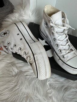 Converse biele tenisky - 7
