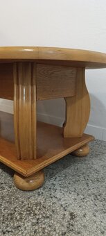 Konferenční stolek, masív, Nábytek s příběhem - 7