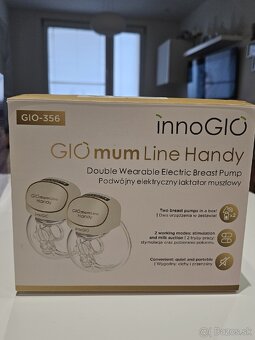 Elektrická odsávačka mlieka GIOmom Line 2KS - 7