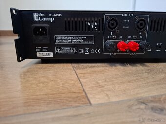 Zosilovač the t.amp E-400 (koncový stereo zosilovač) - 7