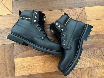 Workshoes-vysoké kožené topánky 44 - 7
