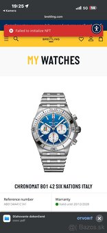 Breitling CHRONOMAT B01 42 SIX NATIONS ITALY - 7