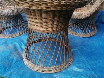 Predám ratanový nábytok- sedenie - 7