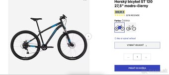 Predám horský bicykel Rockrider ST 120 Decathlon - 7