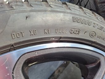 Alu disky 5x112 R18 Mercedes + 225/45 R18 zimné - 7