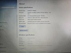 HP EliteBook 840 G3 /Core i5-6300U/8GB RAM/256GB SSD - 7