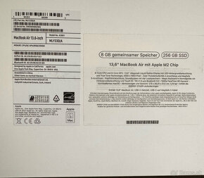 MacBook Air 13” M2 8/256GB - 7