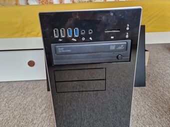 Skrinka TERRA Midi Tower čierna. CD/DVD mechanika, 92mm FAN - 7