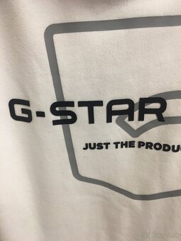 G-STAR RAW 100%original pánska mikinka white L - 7