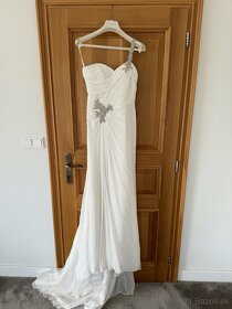 Krásne svadobné/plesové šaty španielskej značky pronovias - 7