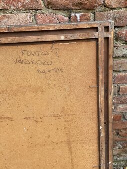 starý obraz abstrakt (veľký obraz ) - 7