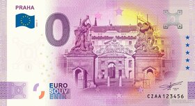 0 euro / 0 € souvenir bankovky ročníkové čísla - 7