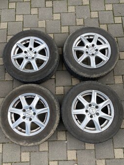 Pneu + disky 195/ 65 R15 Octavia 1 , ET 5x112 - 7