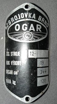 Ogar 350 štítok. - 7