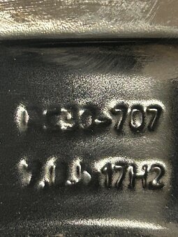 Hlinikové disky rozteč. 5x 114,3 veľkosť 7x17 et 50 - 7