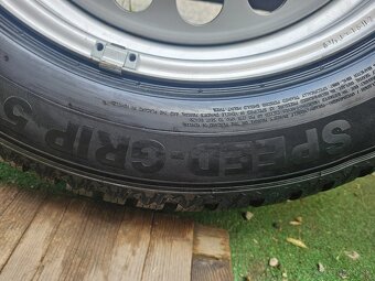 Originálna zimná sada VW - 5x112 r16 + Semperit 205/60 r16 - 7