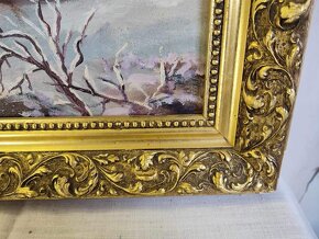 Olejomaľby na platne viac kusov - 7