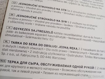 Strúhadlo na syr Tchibo - 7