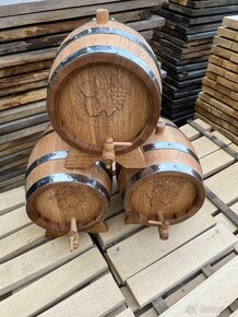 dubové sudy (dubovy sud) na víno pálenku pivo a iné - 7