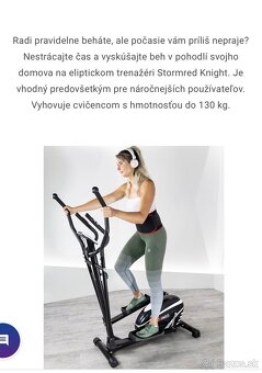 Elipticky trenažér Stormred Knight - 7