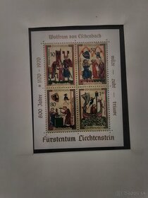 Lichtenštajsko známky TOP - 7