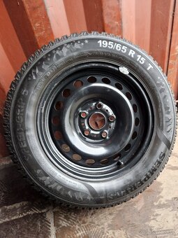5x112 r15 kolesa disky golf octavia a3 leon zimne 195 65 15 - 7