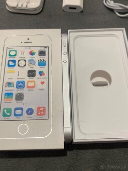 Predám Apple iphone 5S 32GB Silver Nový nepoužívaný kus - 7