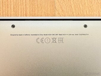 MacBook 12" 1.3GHz,2j/8GB/512GB, TOP STAV, BATERKA 71cyklov - 7