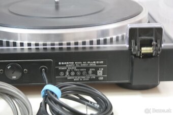 predám gramo Sanyo Plus Q40 Gramofón s priamym pohonom - 7