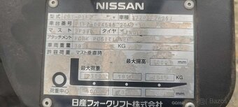 VZV NISSAN P1F2A25J 2500kg - 7