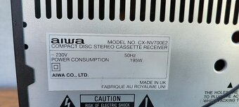 Hi-fi veža Aiwa - 7