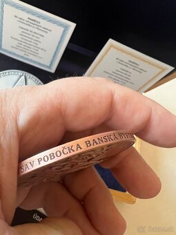 Výročie 80 rokov 1945-2025 - medaile pobočky SNS Banská Byst - 7