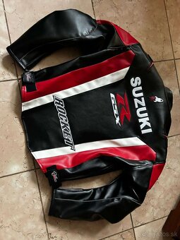 Suzuki yoshimura kožená motorkárska bunda - 7