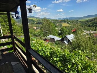 Krásna záhrada s chatkou na južnom svahu aj s IS - 7