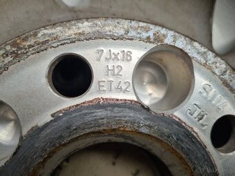 5x112 r16 ET42 x 7J elektróny AUDI, ŠKODA, VW, SEAT - 7