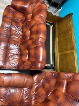 Kožená sedacia súprava - 7